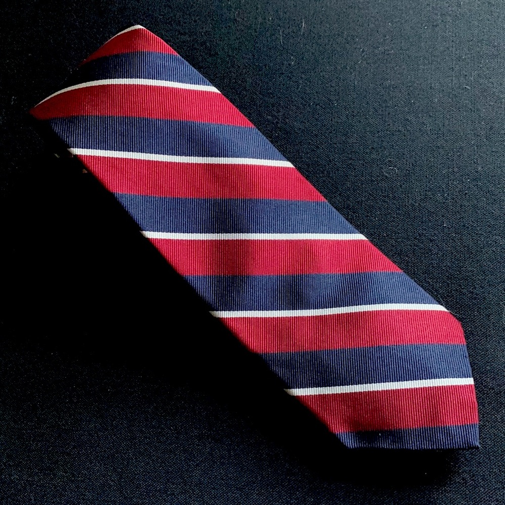 Authentic English Regimental Silk Tie